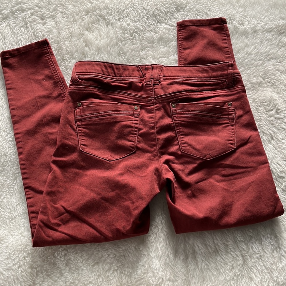 Democracy Ab Solution Rust Red Stretch Ankle Jean… - image 3